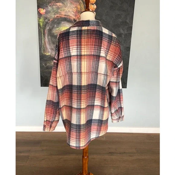ACOA Plaid Jacket size Large - Picture 3 of 5